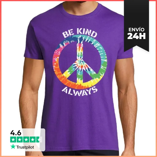 Camiseta Hombre Clásica Se Amable Siempre LaTostadora