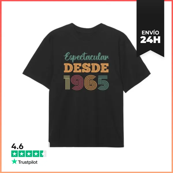 Camiseta Oversize ESPECTACULAR DESDE 1965 LaTostadora