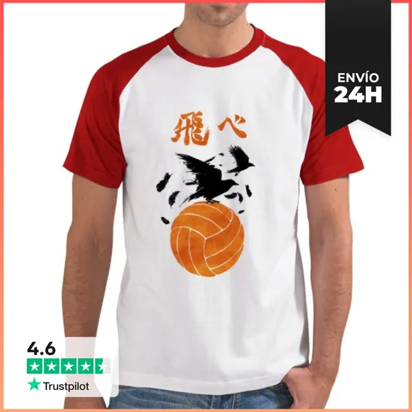Camiseta Hombre, Estilo Béisbol Fly LaTostadora