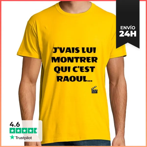 Camiseta Hombre Clásica Le Mostraré Quién Es LaTostadora