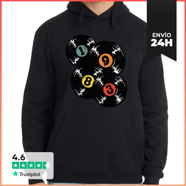 Sudadera Unisex Con Capucha 1983 LaTostadora