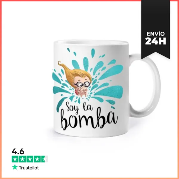 Taza Soy La Bomba LaTostadora