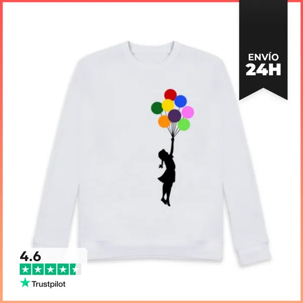 Sudadera Unisex Banksy LaTostadora