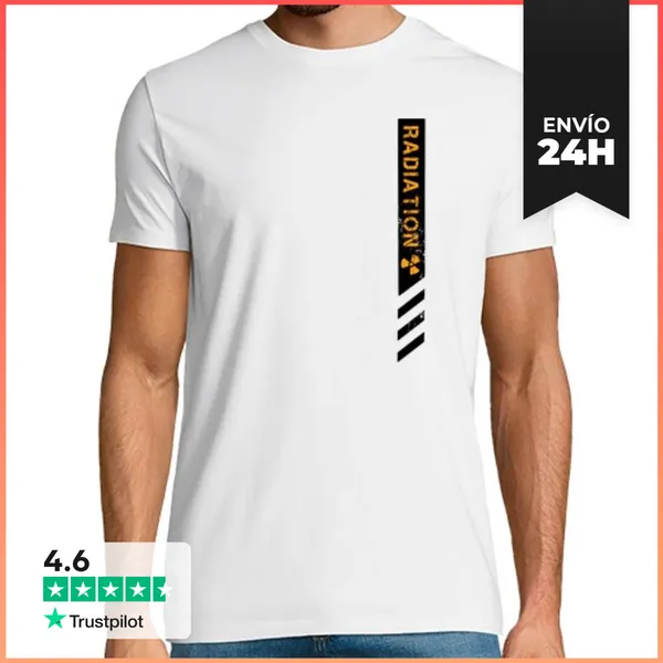 Camiseta Hombre Clásica Diadema De Radiación LaTostadora