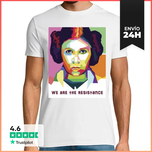 Camiseta Hombre Clásica We Are The Resistance LaTostadora