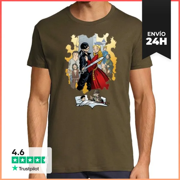 Camiseta Hombre Clásica La Princesa Prometida Las Partes Buenas
