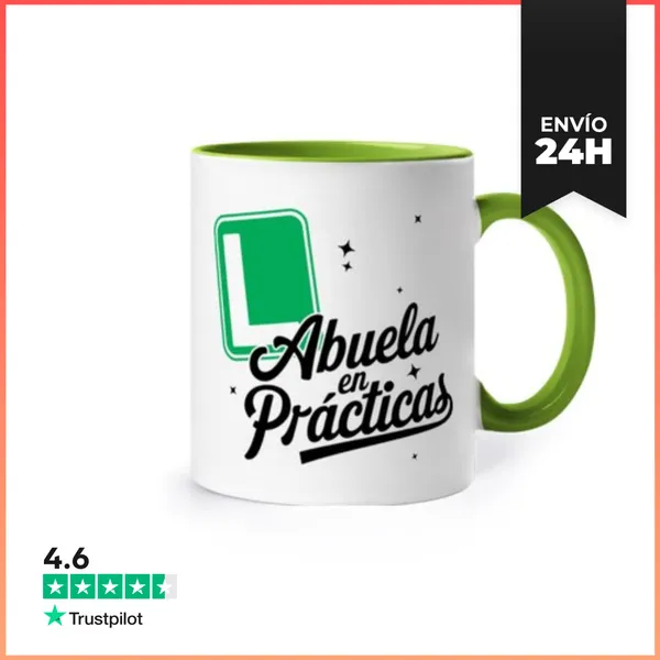 Taza De Colores Abuela En Prácticas LaTostadora