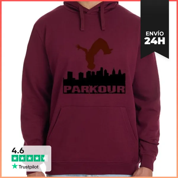 Sudadera Unisex Con Capucha Hombre, Sudadera Con Capucha, Rojo,
