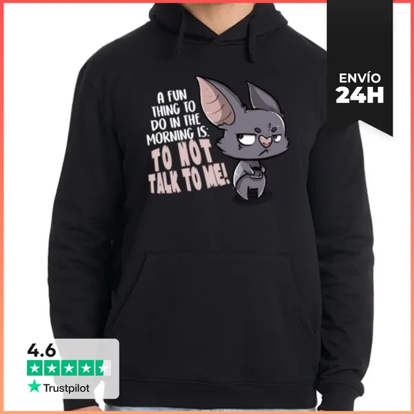 Sudadera Unisex Con Capucha Gente De La Mañana LaTostadora