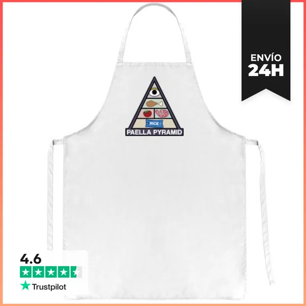 Delantal PAELLA PIRAMIDE LaTostadora
