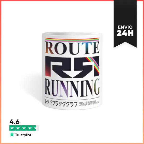 Taza Diseño Route Running LaTostadora