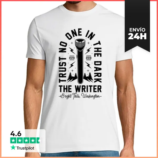 Camiseta Hombre Clásica Trust No One In The Dark LaTostadora