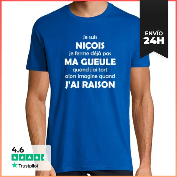 Camiseta Hombre Clásica Yo Soy De Agradable LaTostadora