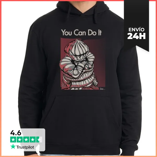Sudadera Unisex Con Capucha You Can Do It LaTostadora