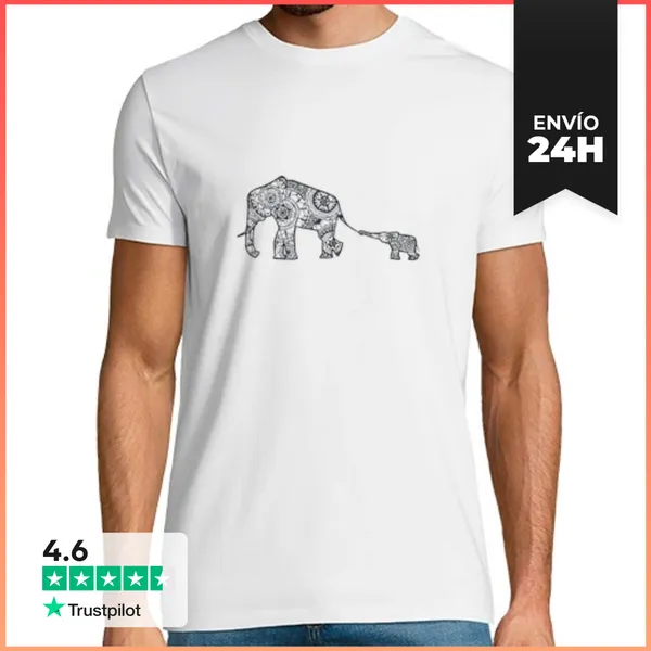 Camiseta Hombre Clásica Camiseta Madre E Hijo, Hombre LaTostadora