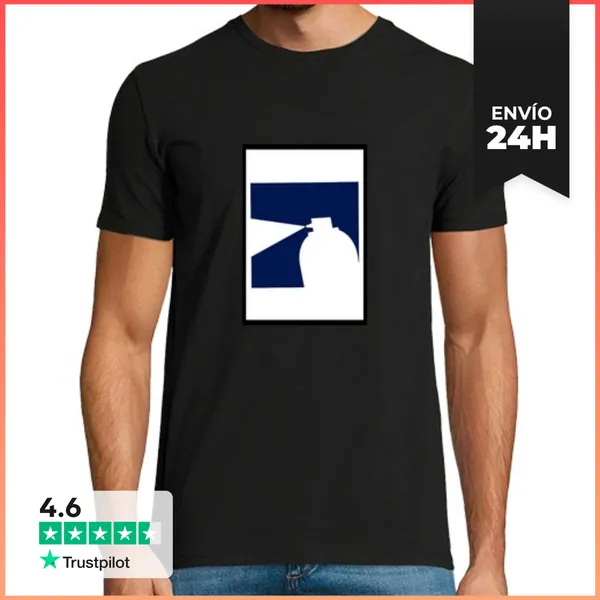Camiseta Hombre Clásica Cloretilo LaTostadora
