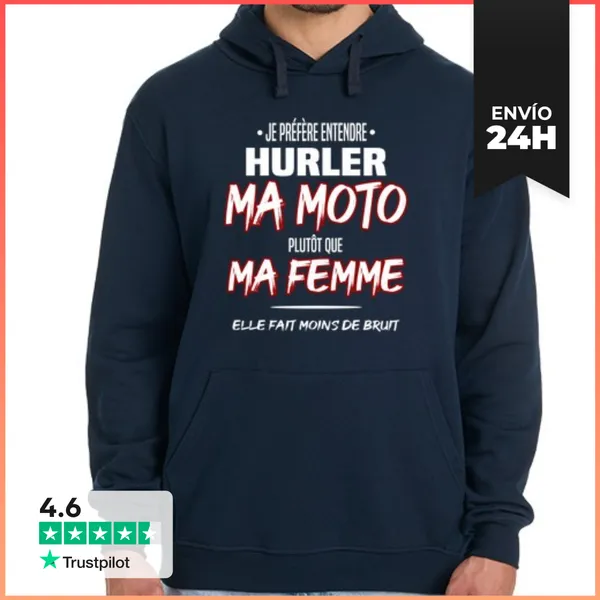 Sudadera Unisex Con Capucha Humor De Regalo De Motocicleta