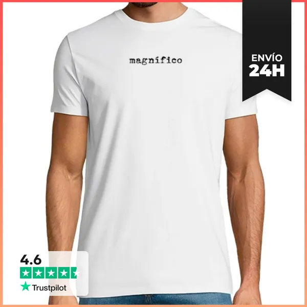 Camiseta Hombre Clásica Magnífico LaTostadora