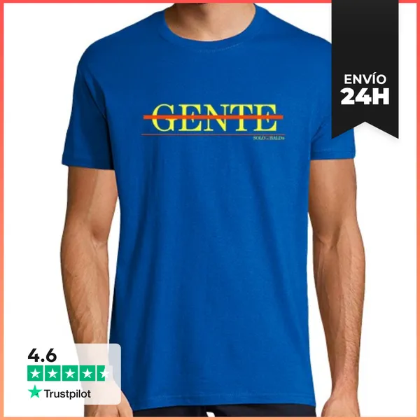 Camiseta Hombre Clásica GENTE LaTostadora