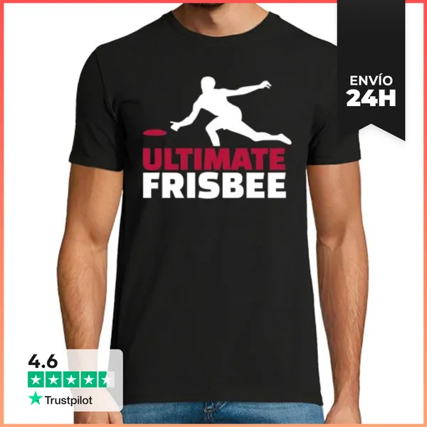 Camiseta Hombre Clásica Ultimate Frisbee LaTostadora