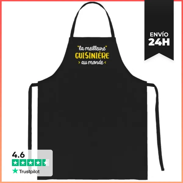 Delantal Regalo Esposa La Mejor Cocinera LaTostadora