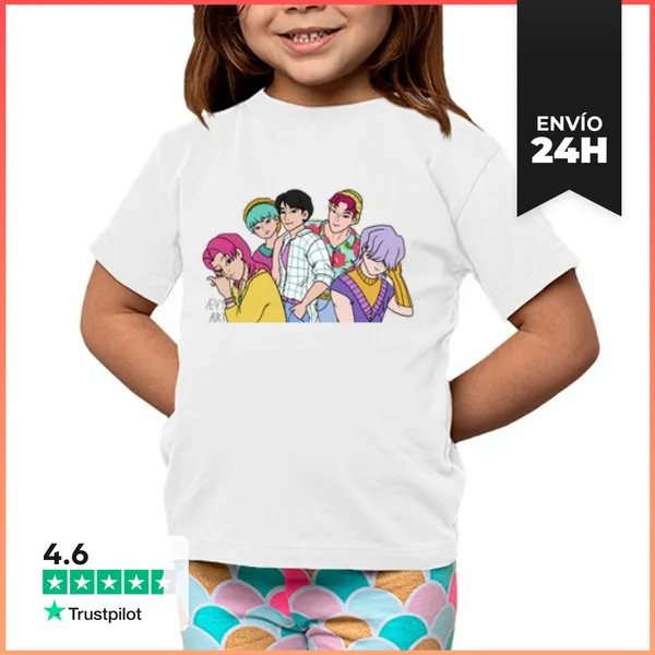 Camiseta Clásica Para Niños Grupo Saja Boys 3 LaTostadora