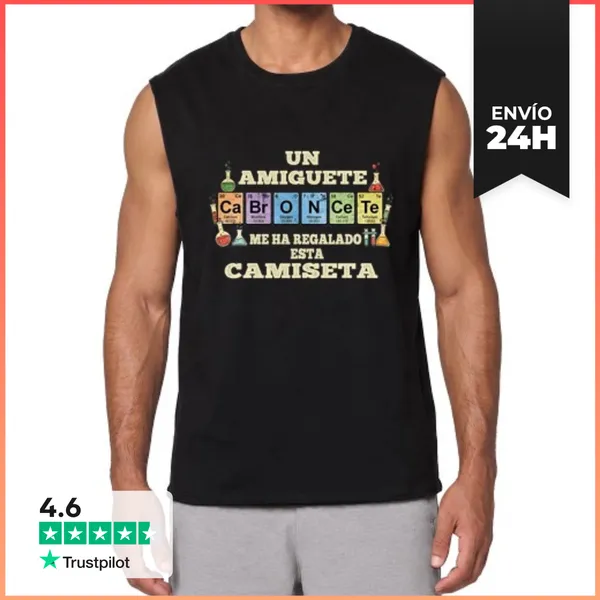 Camiseta Sin Mangas Regalo Original De Química Científico
