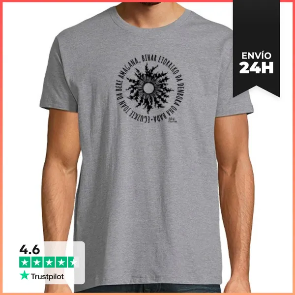 Camiseta Hombre Clásica Eguzkie Joan Da LaTostadora