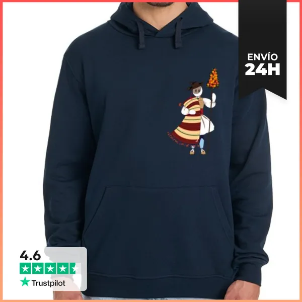 Sudadera Unisex Con Capucha VALENCIANO LaTostadora