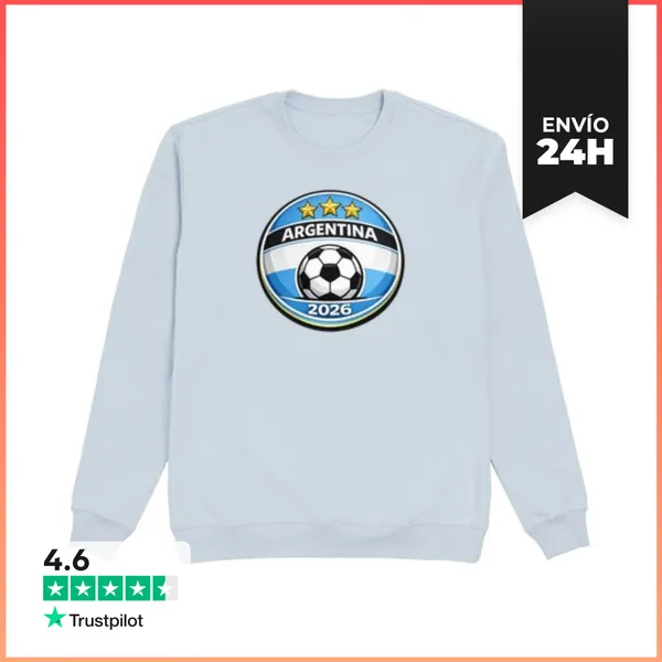 Sudadera Unisex Fútbol Argentino 2026 LaTostadora