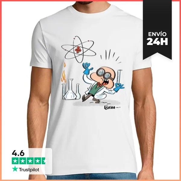Camiseta Hombre Clásica Científic LaTostadora