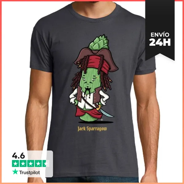 Camiseta Hombre Clásica J. Sparragow LaTostadora