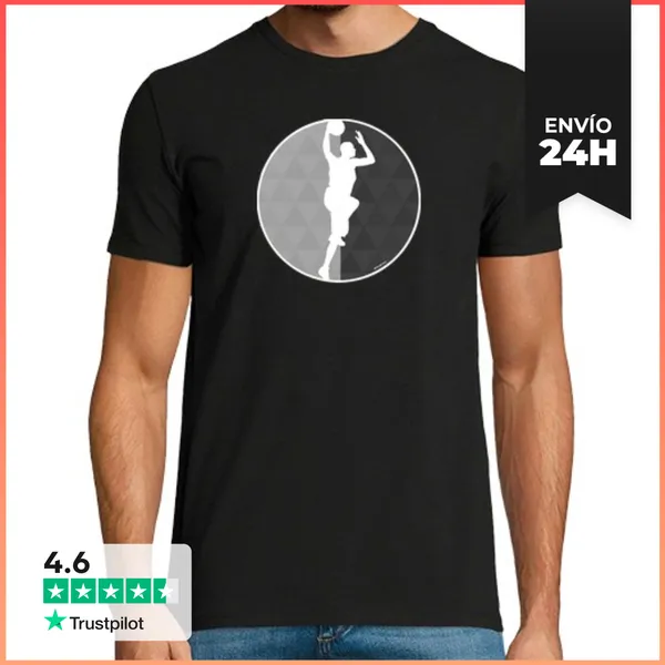 Camiseta Hombre Clásica Tim Duncan - San Antonio Spurs
