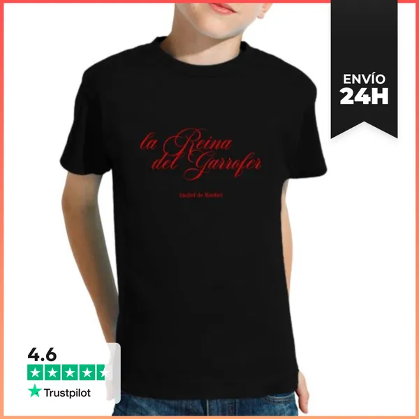 Camiseta Clásica Para Niños REINA DEL GARROFER Infantil