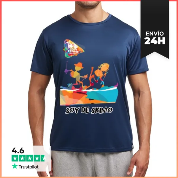Camiseta Deportiva Hombre Skimo LaTostadora