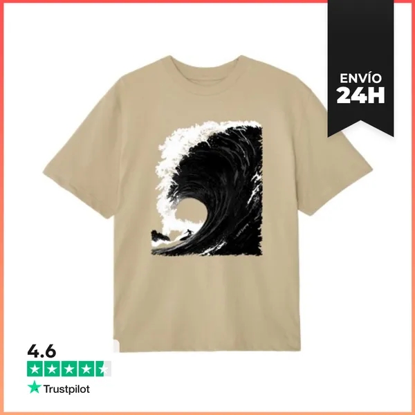 Camiseta Oversize Wild Surfing LaTostadora