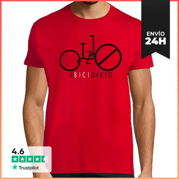 Camiseta Hombre Clásica ABICIdario LaTostadora