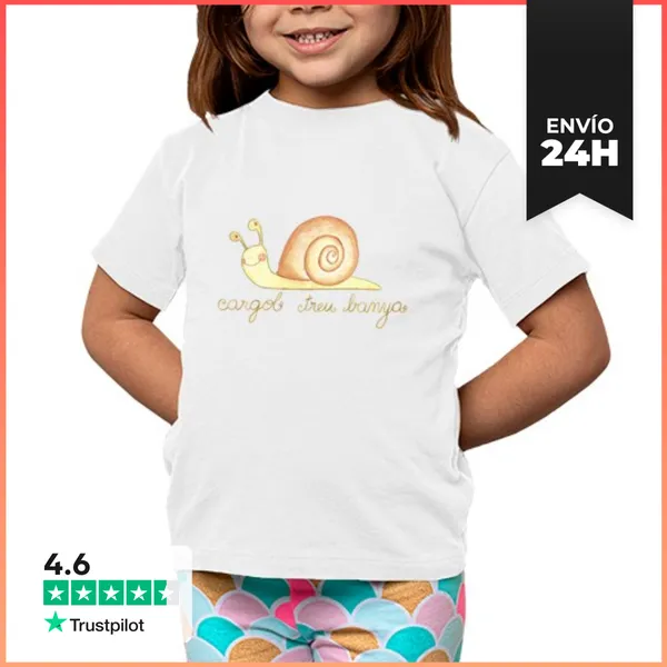 Camiseta Clásica Para Niños Cargol Treu Banya LaTostadora