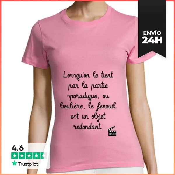 Camiseta Mujer Clásica Kaamelott - Réplica De Culto LaTostadora