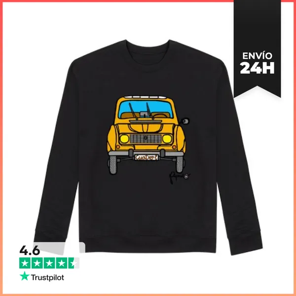 Sudadera Unisex Cuatro L LaTostadora