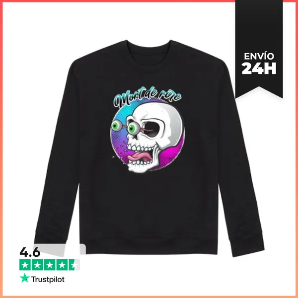 Sudadera Unisex Muriendo De Risa LaTostadora