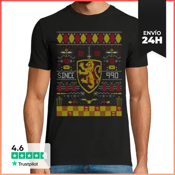 Camiseta Hombre Clásica Ugly Lion Sweater LaTostadora