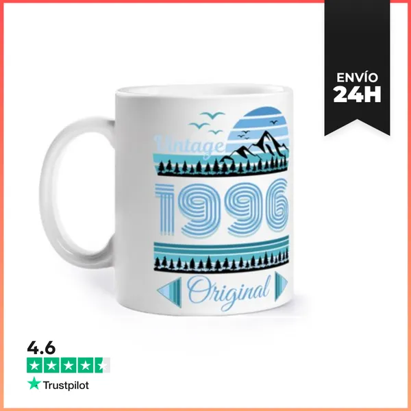 Taza Montaña Vintage Original 1996 LaTostadora