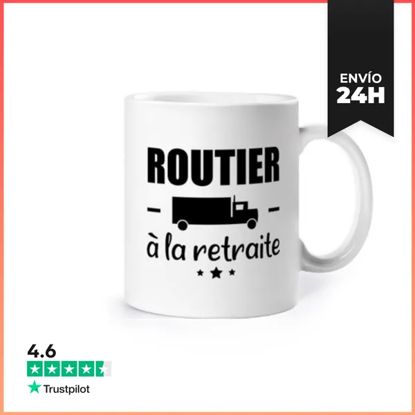 Taza Conductor Jubilado Camión LaTostadora