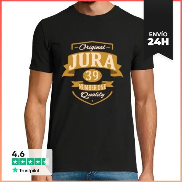 Camiseta Hombre Clásica Departamento De Jura 39 LaTostadora