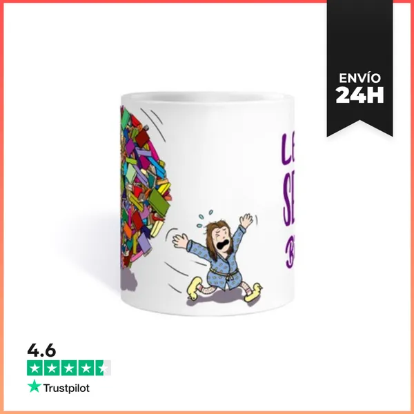 Taza - Leer Se Me Hace Bola - Diseño 2 LaTostadora