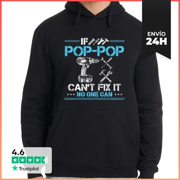 Sudadera Unisex Con Capucha Para El Día Del Padre Papá