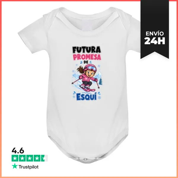 Body Bebé Futura Promesa De Esquí Niña LaTostadora