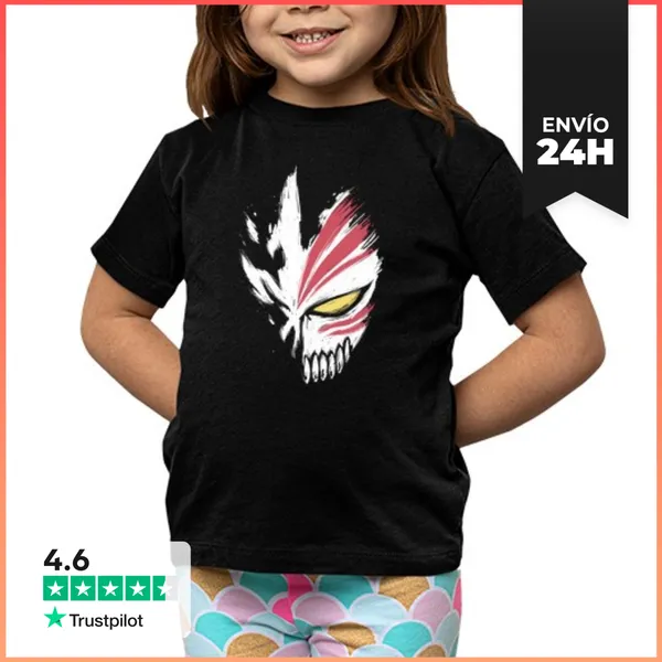 Camiseta Clásica Para Niños Máscara Hueca LaTostadora
