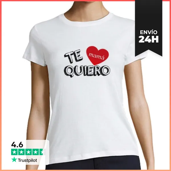 Camiseta Mujer Clásica Te Quiero LaTostadora